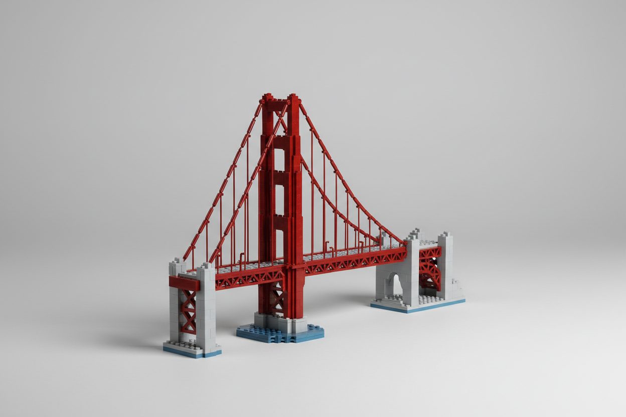 LEGO building structure