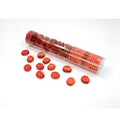 Chessex Translucent Orange Glass Stones Qty 40 or more in 5