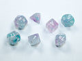 Chessex Nebula Mini-hedral Wisteria/white 7-Die set