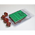 Chessex Speckled Strawberry Set of Ten d10s