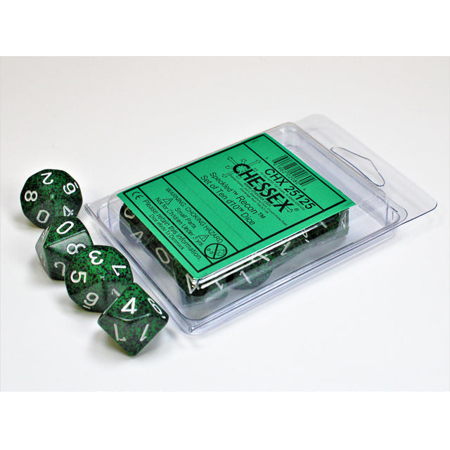 Chessex Speckled Recon Set of Ten d10s