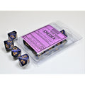 Chessex Speckled Golden Cobalt Set of Ten d10s