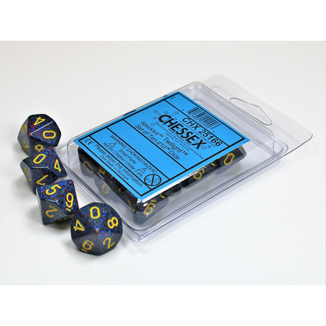 Chessex Speckled Twilight Set of Ten d10s