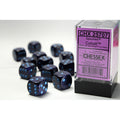 Chessex Speckled 16mm d6 Cobalt Dice Block (12 dice)