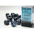 Chessex Speckled 16mm d6 Stealth Dice Block (12 dice)