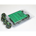 Chessex Scarab Jade/gold Set of Ten d10s