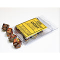 Chessex Lustrous Gold/silver Set of Ten d10s