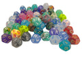 Chessex Bag of 50 assorted Signature d12 Dice