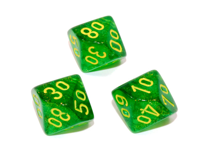 Chessex Borealis Maple Green/yellow Signature Po