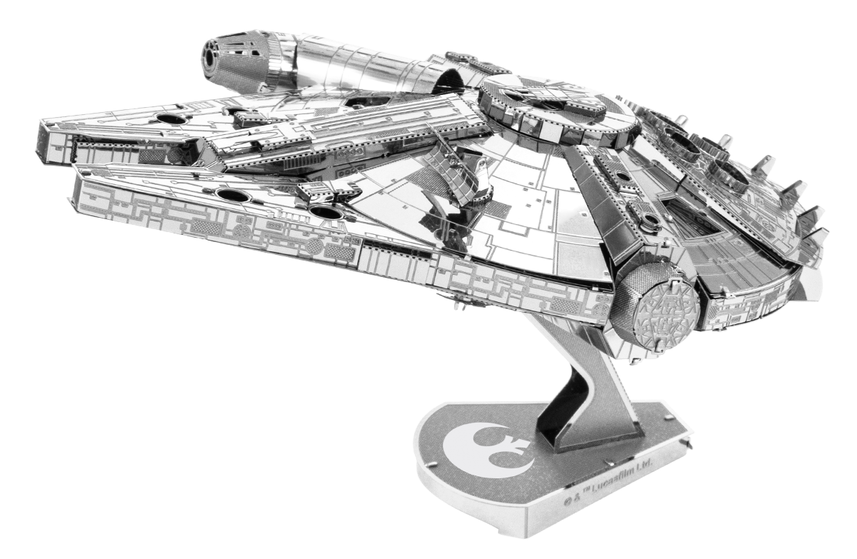 Metal Earth ICONX ICX126  Millennium Falcon (8925258940653)