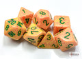 Chessex Lotus Speckled Polyhedral 7-Die Set