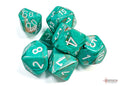 Chessex Marble Oxi-Copper w/white Signature Poly