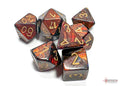Chessex Scarab Blue Blood w/gold Signature Polyh