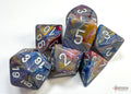 Chessex Festive Carousel w/white Signature Polyh