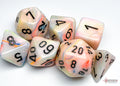 Chessex Festive Circus w/black Signature Polyhed