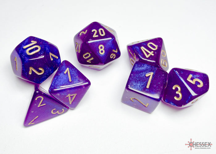 Chessex Borealis Royal Purple w/gold Signature P