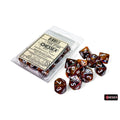 Chessex CHX27343 Festive Symphony/White D10 Set of 10 (9250465644781)