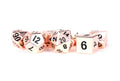 MDG 16mm Metal Polyhedral Dice Set Copper - MDG003