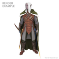 WizKids D&D Full-Sized Drizzt Foam Statue - WZK68503