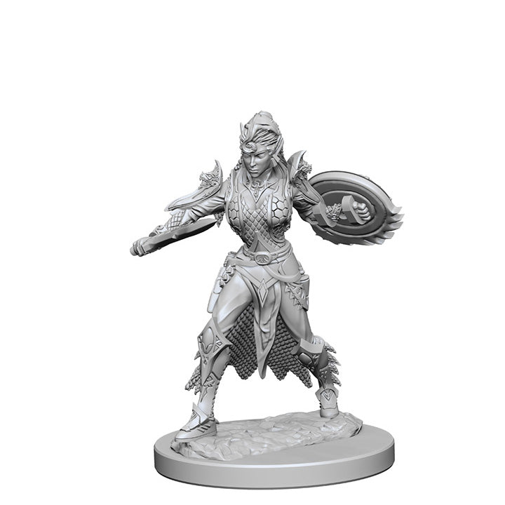 WizKids 72599 Pathfinder Battles Deep Cuts: Elf Female Fighter (9003776934125)