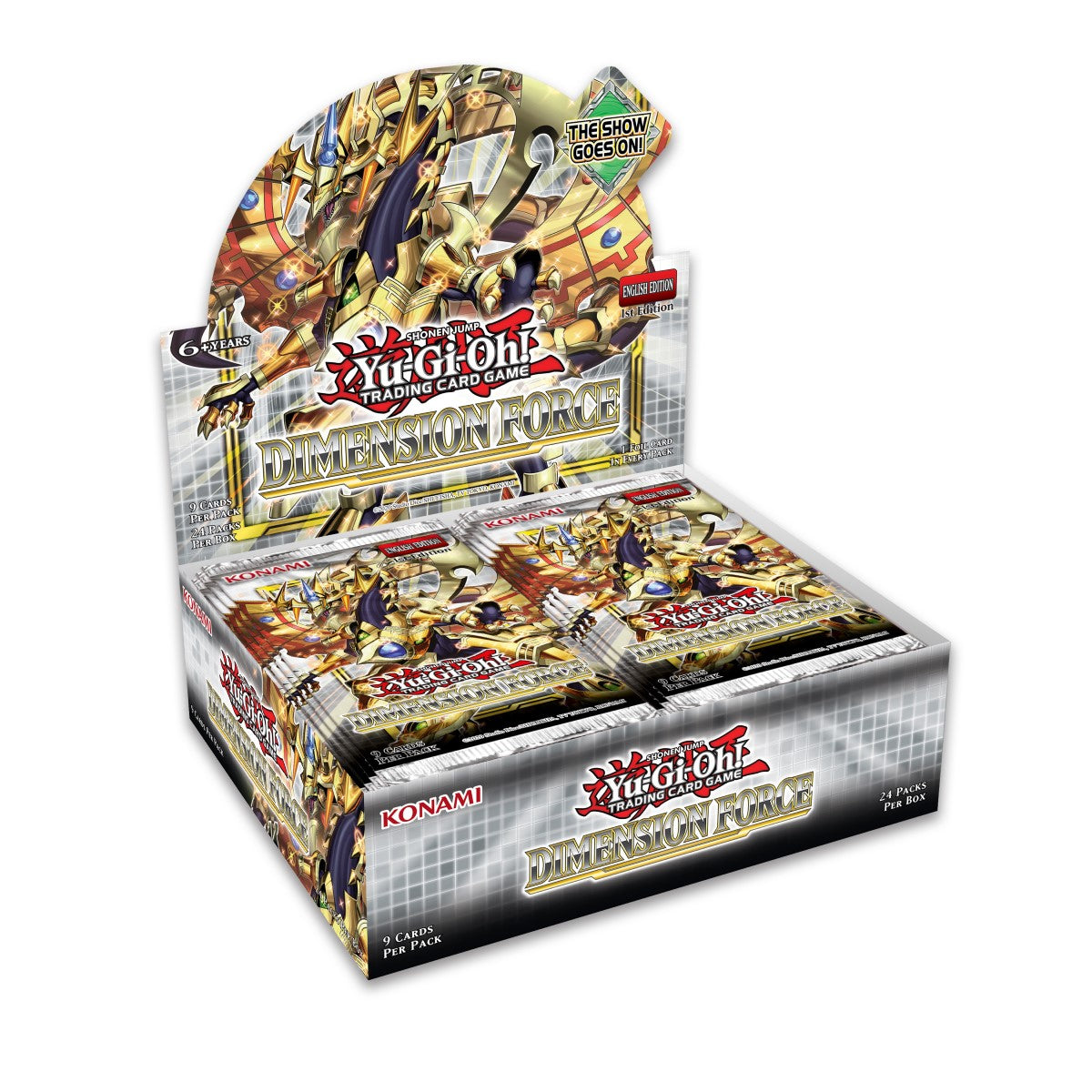 Konami Yu-Gi-Oh! Dimension Force Booster Box