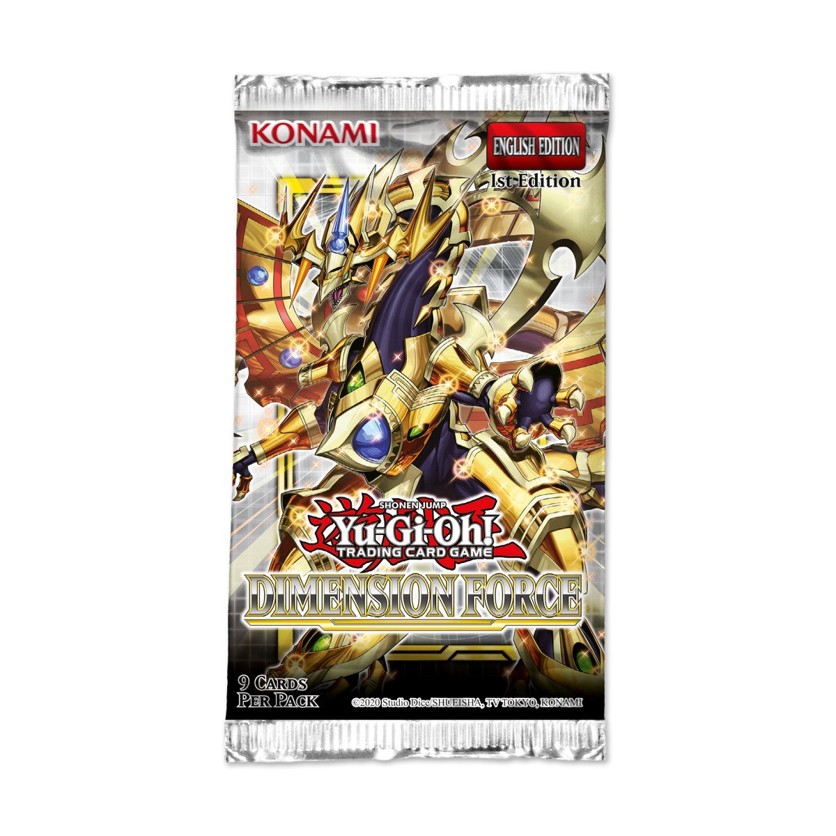 Konami Yu-GI-Oh! Dimension Force Blister Pack (2)