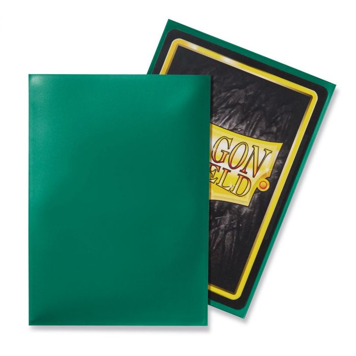 Dragon Shield Sleeves (100) Green Classic (2)