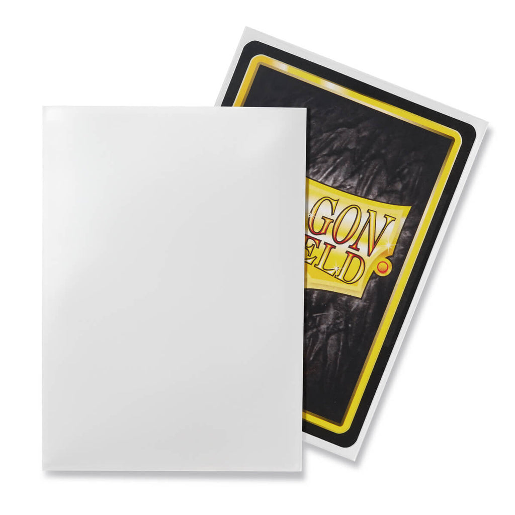 Dragon Shield Sleeves (100) White Classic (3)