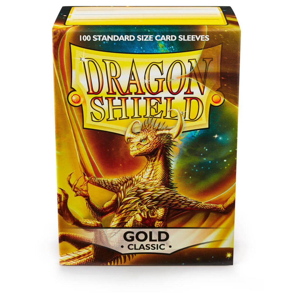 Dragon Shield Sleeves (100) Gold Classic (2)