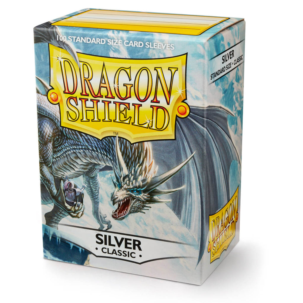 Dragon Shield Sleeves (100) Silver Classic