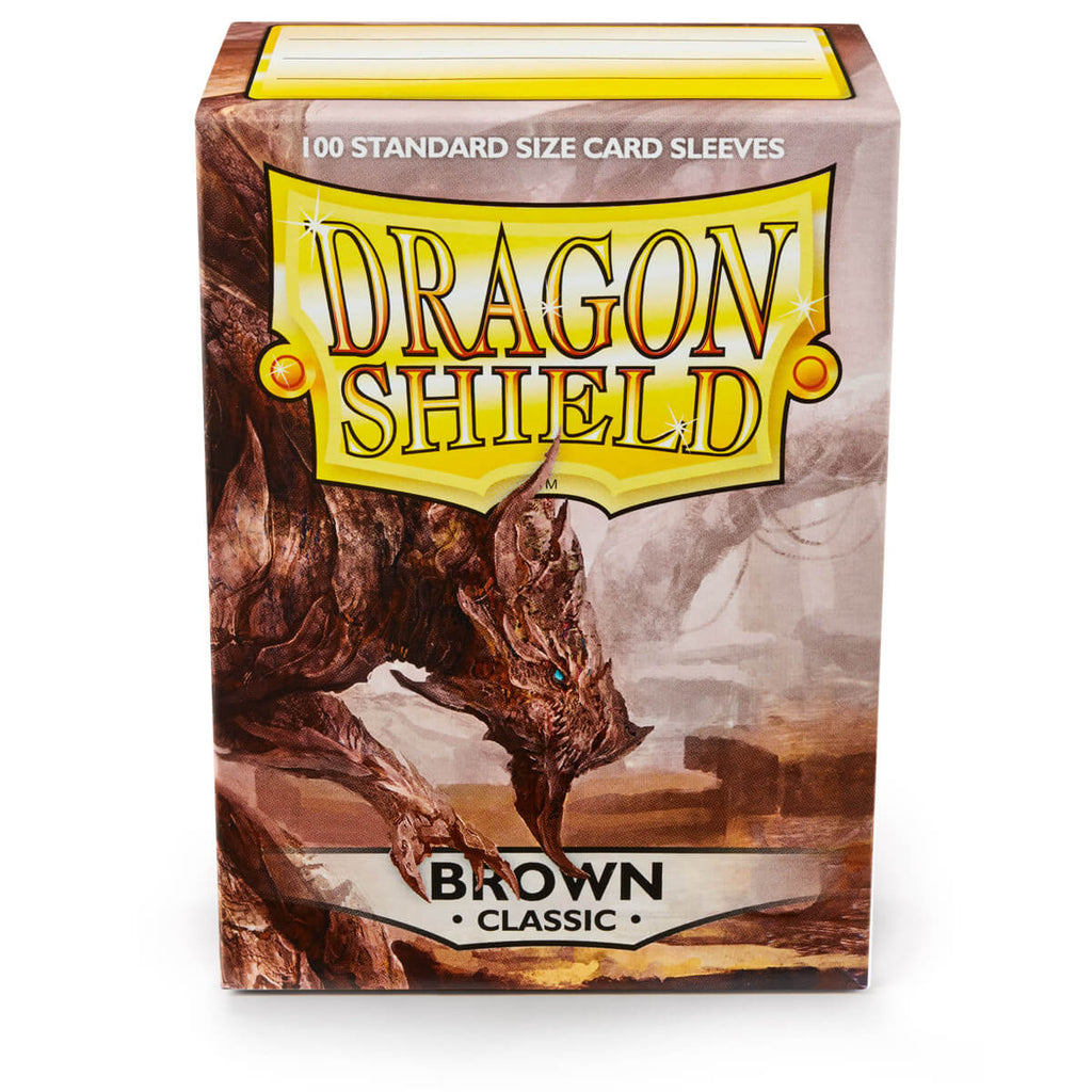 Dragon Shield Sleeves (100) Brown Classic (2)