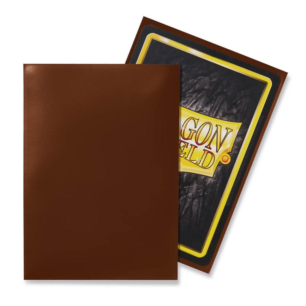 Dragon Shield Sleeves (100) Brown Classic (3)
