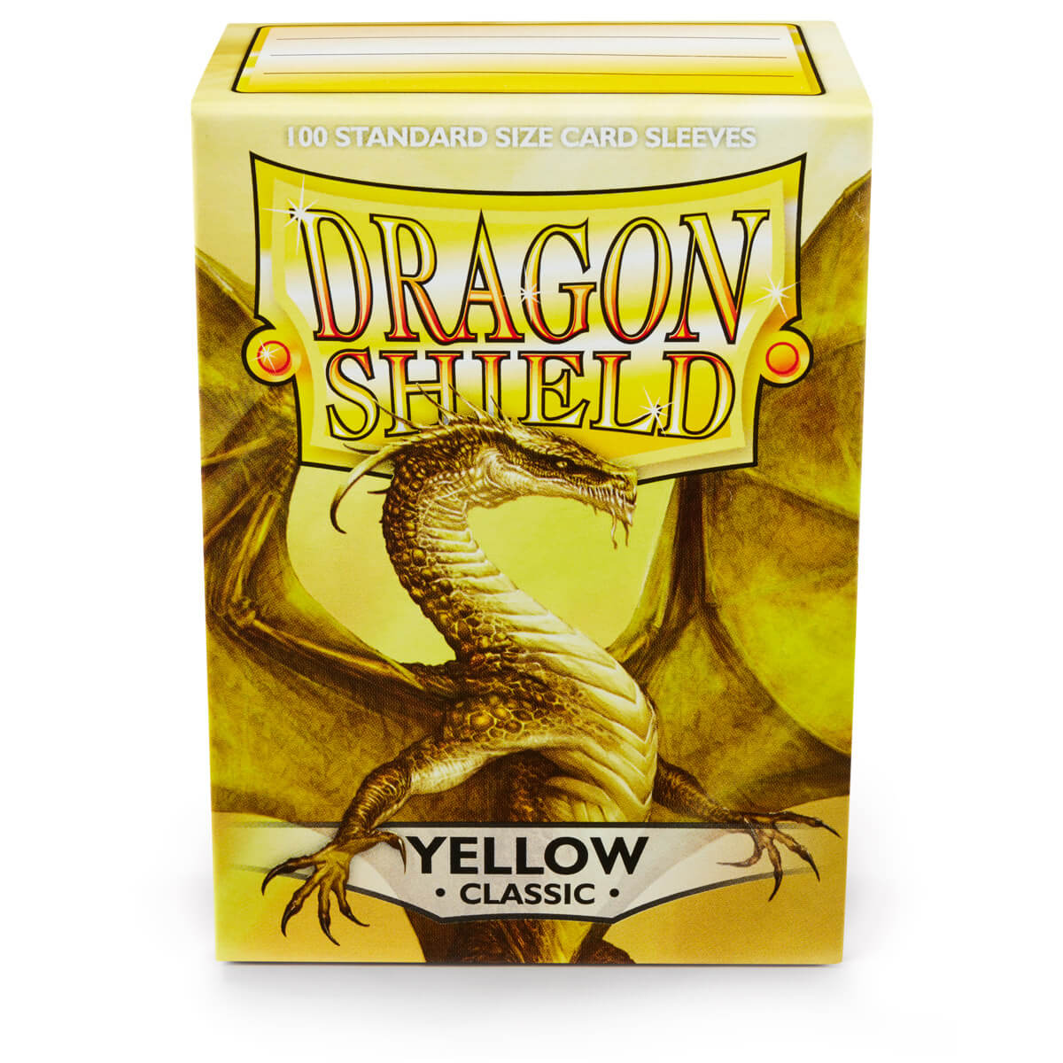 Dragon Shield Sleeves (100) Yellow Classic (2)