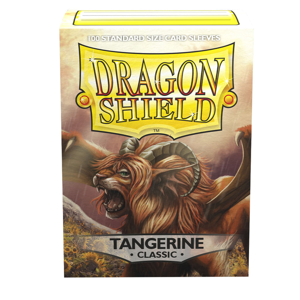 Dragon Shield Sleeves (100) Tangerine Classic (2)