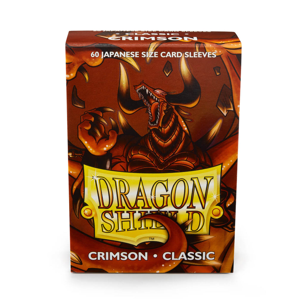 Dragon Shield JPN Sleeves (60) Crimson Classic (2)