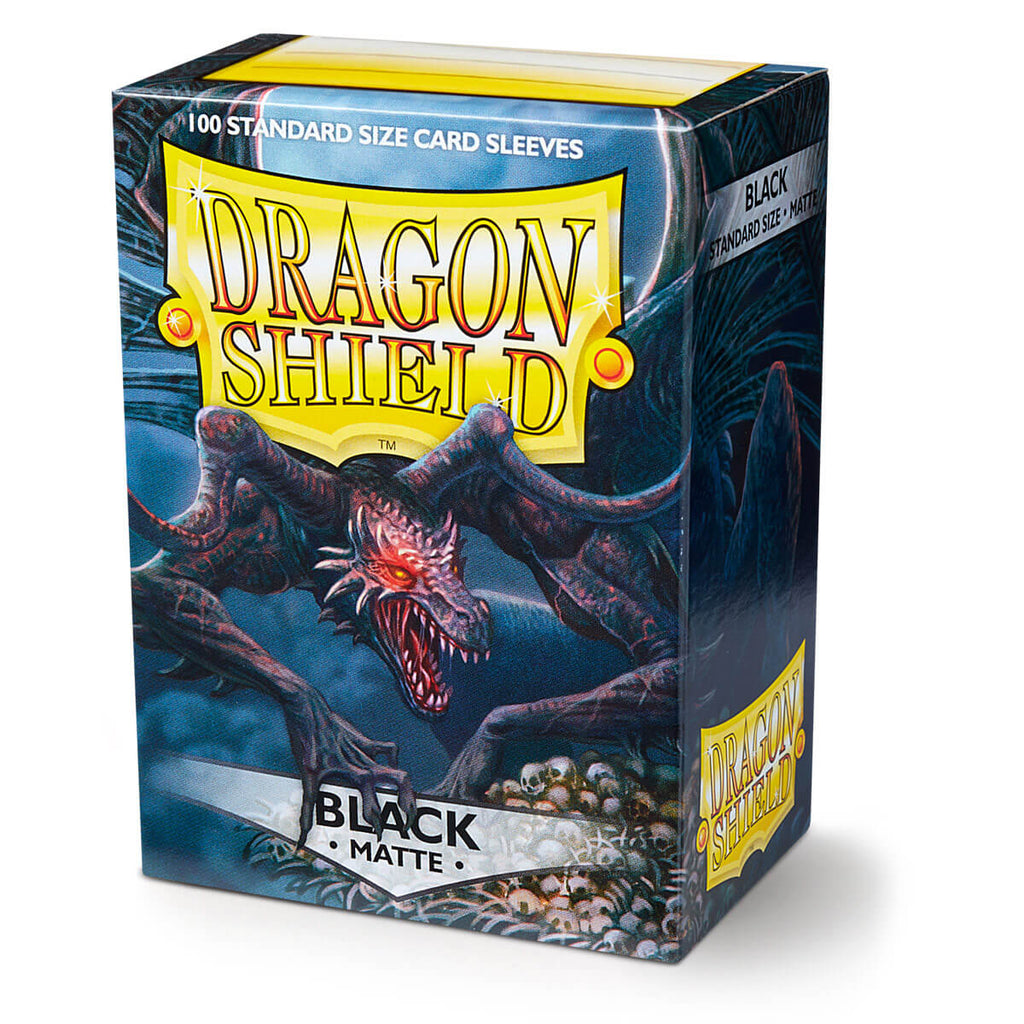 Dragon Shield Sleeves (100) Black Matte