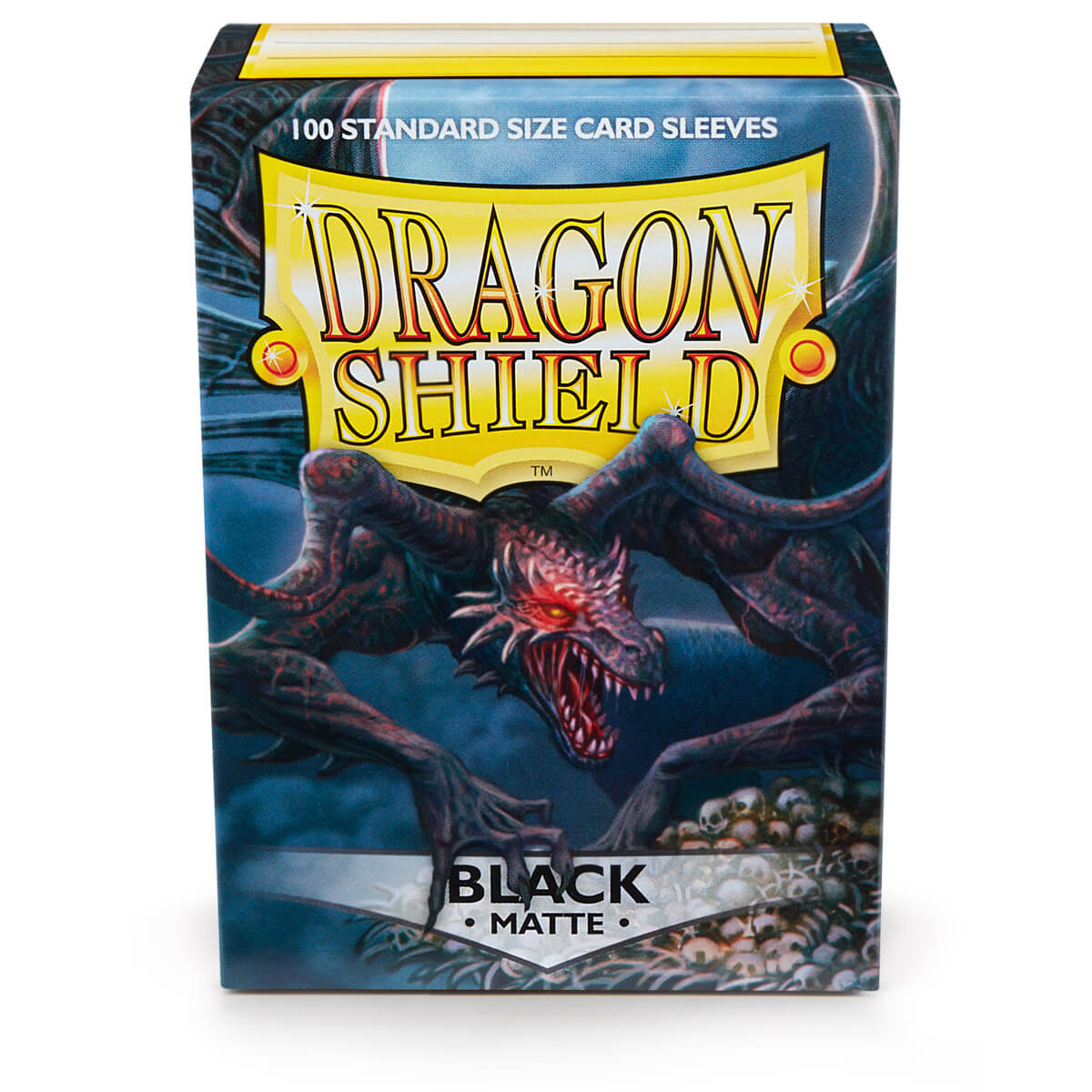 Dragon Shield Sleeves (100) Black Matte (2)