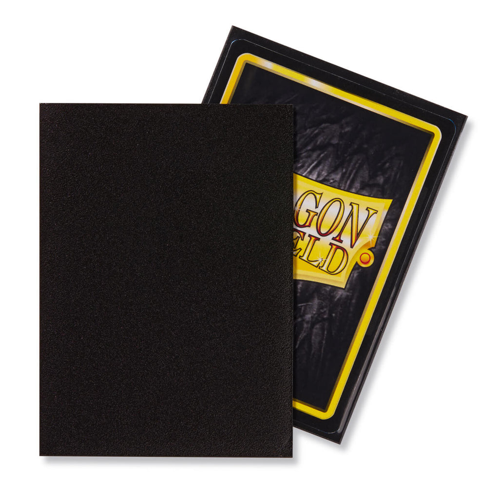 Dragon Shield Sleeves (100) Black Matte (3)