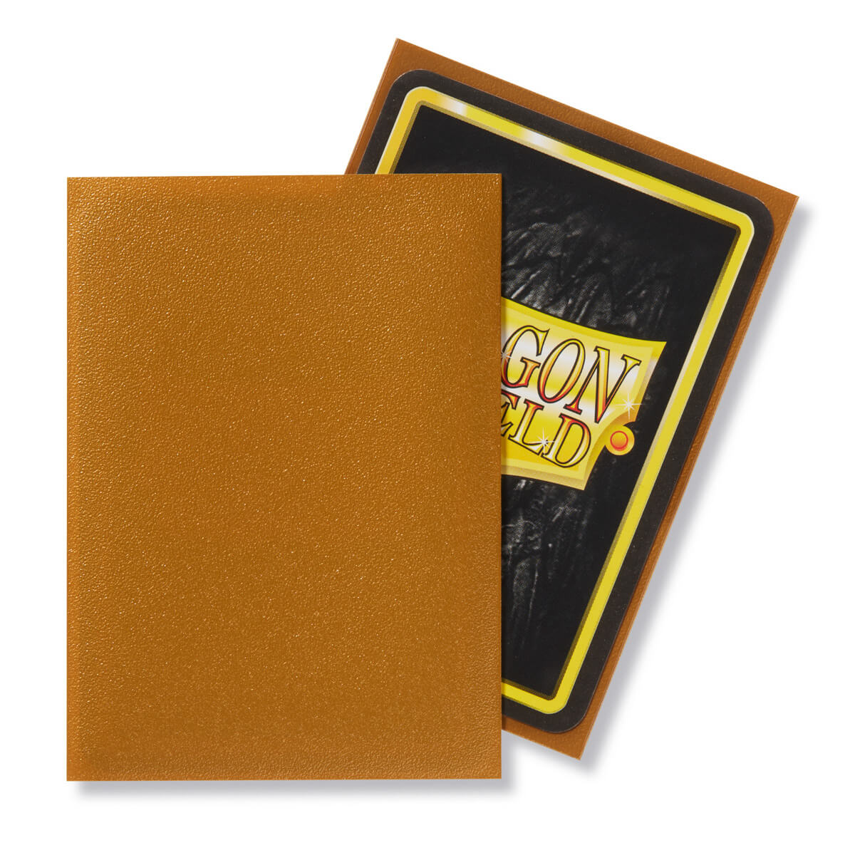 Dragon Shield Sleeves (100) Gold Matte (3)