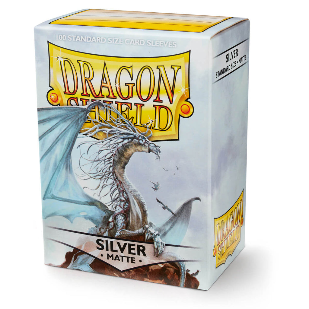 Dragon Shield Sleeves (100) Silver Matte