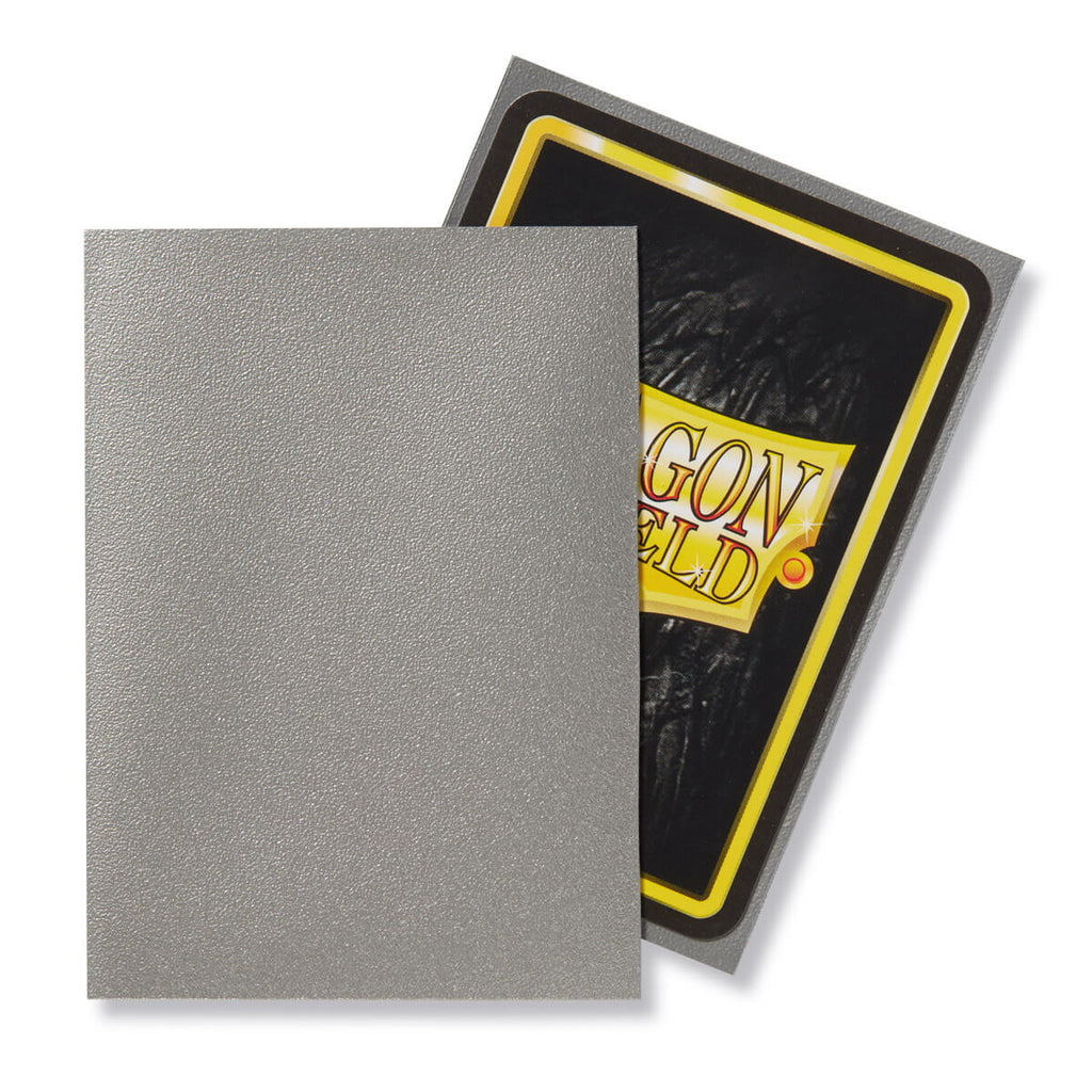Dragon Shield Sleeves (100) Silver Matte (3)