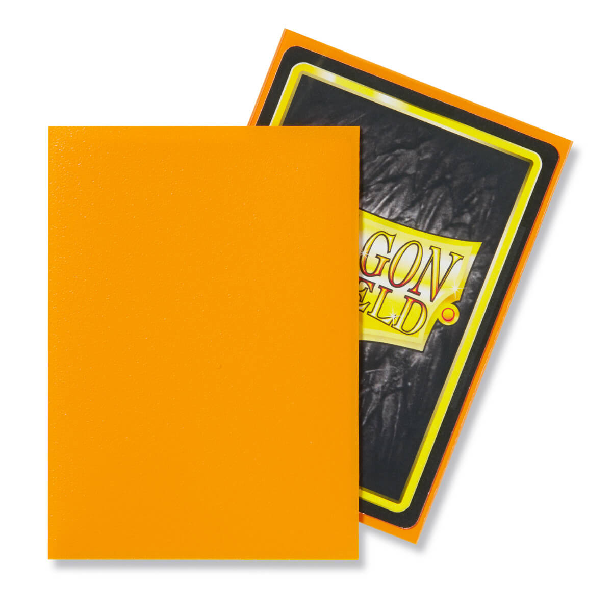 Dragon Shield Sleeves (100) Orange Matte (3)