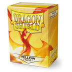 Dragon Shield Sleeves (100) Yellow Matte