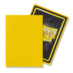 Dragon Shield Sleeves (100) Yellow Matte (3)