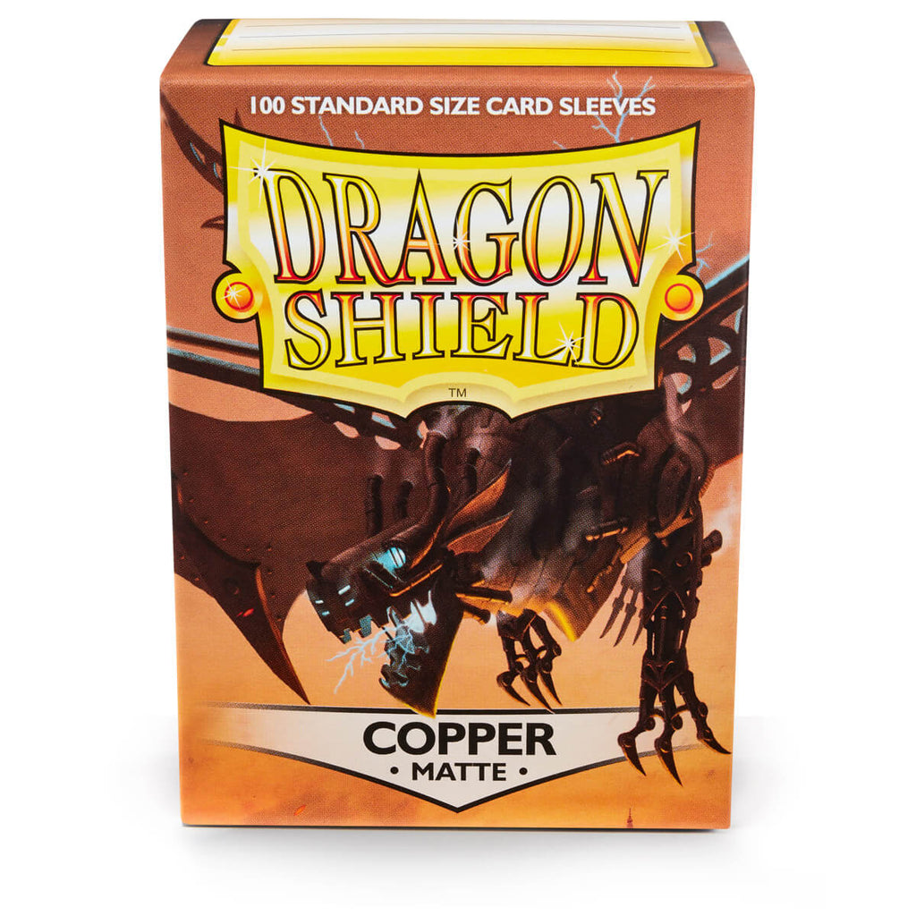 Dragon Shield Sleeves (100) Copper Matte (2)