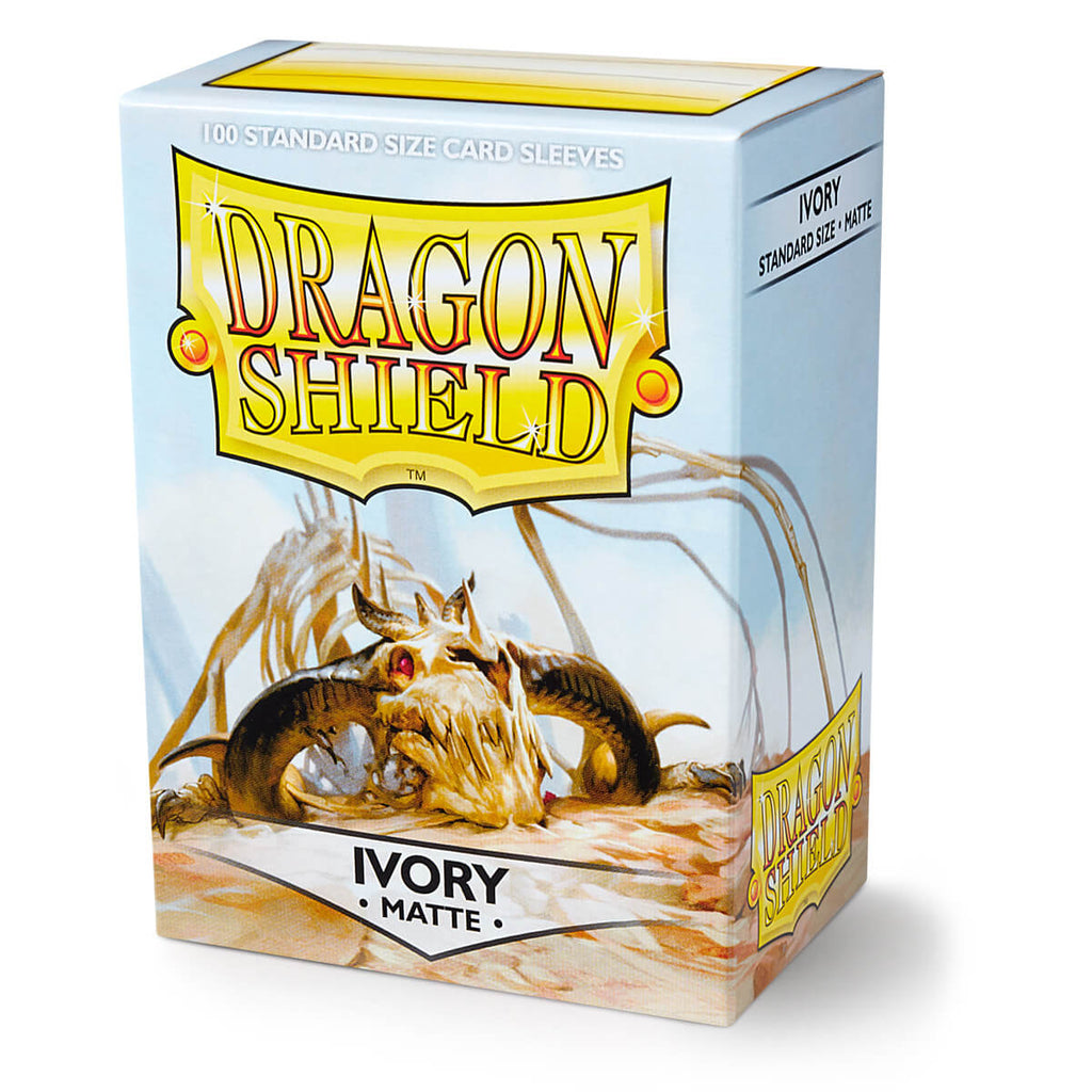 Dragon Shield Sleeves (100) Ivory Matte