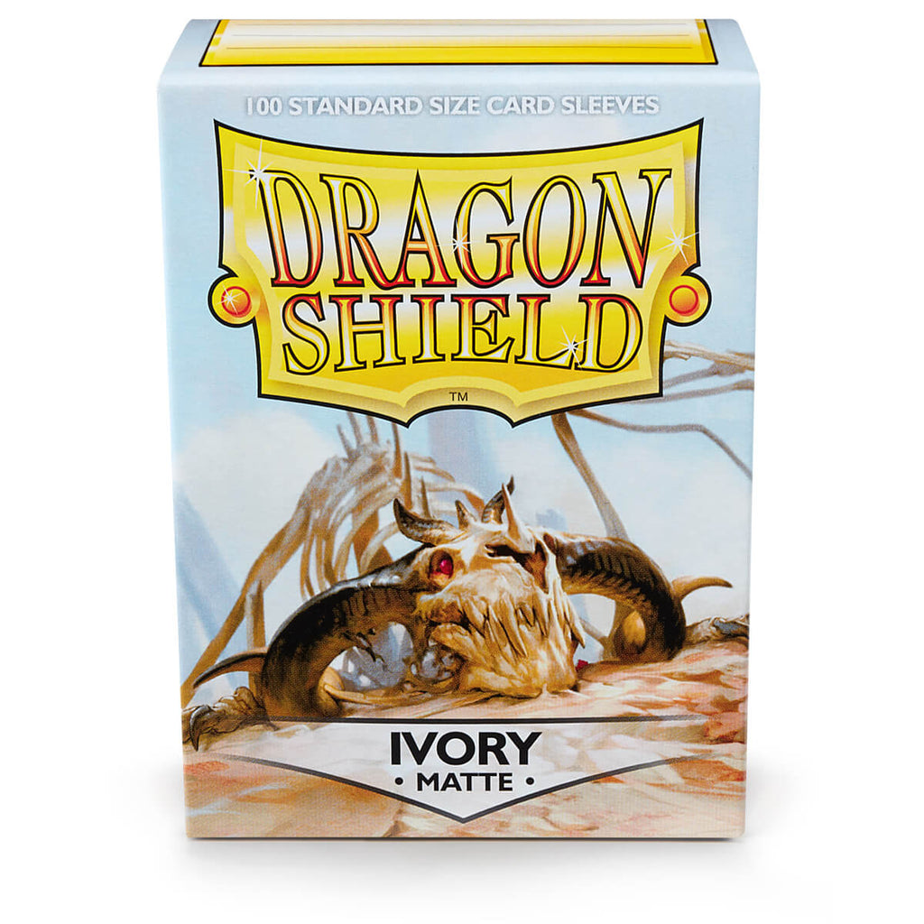 Dragon Shield Sleeves (100) Ivory Matte (2)