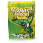 Dragon Shield Sleeves (100) Apple Green Matte (2)