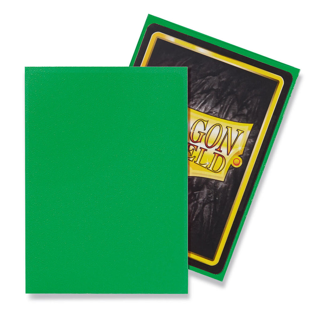Dragon Shield Sleeves (100) Apple Green Matte (3)