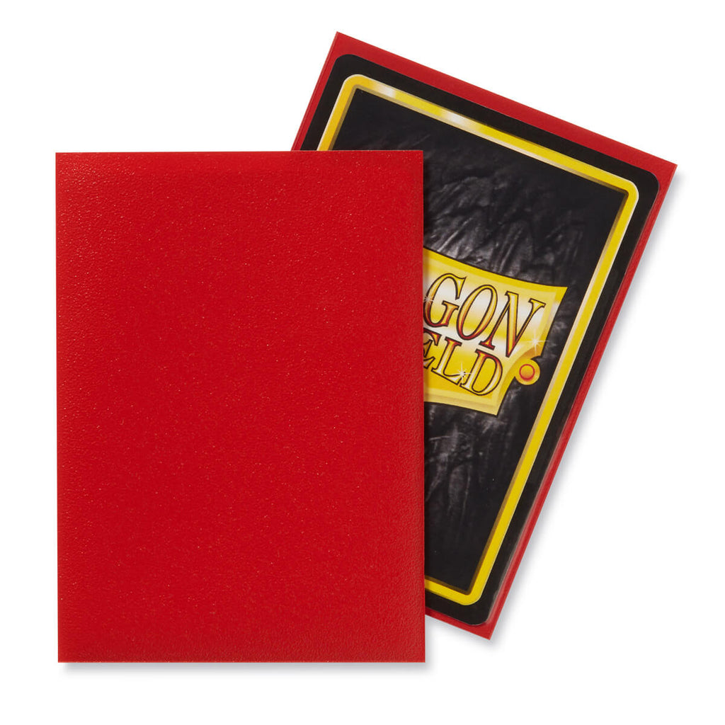 Dragon Shield Sleeves (100) Crimson Matte (3)